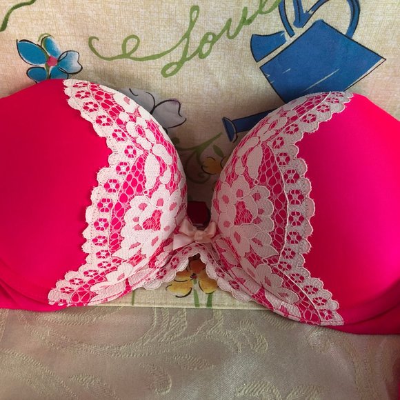 Victoria's Secret Other - Victoria's Secret Miraculous Plunge 34C Pink